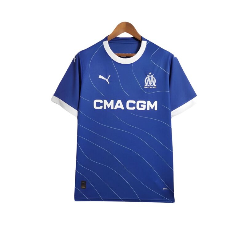 Camisa Olympique de Marseille II 23/24 Masculino Torcedor