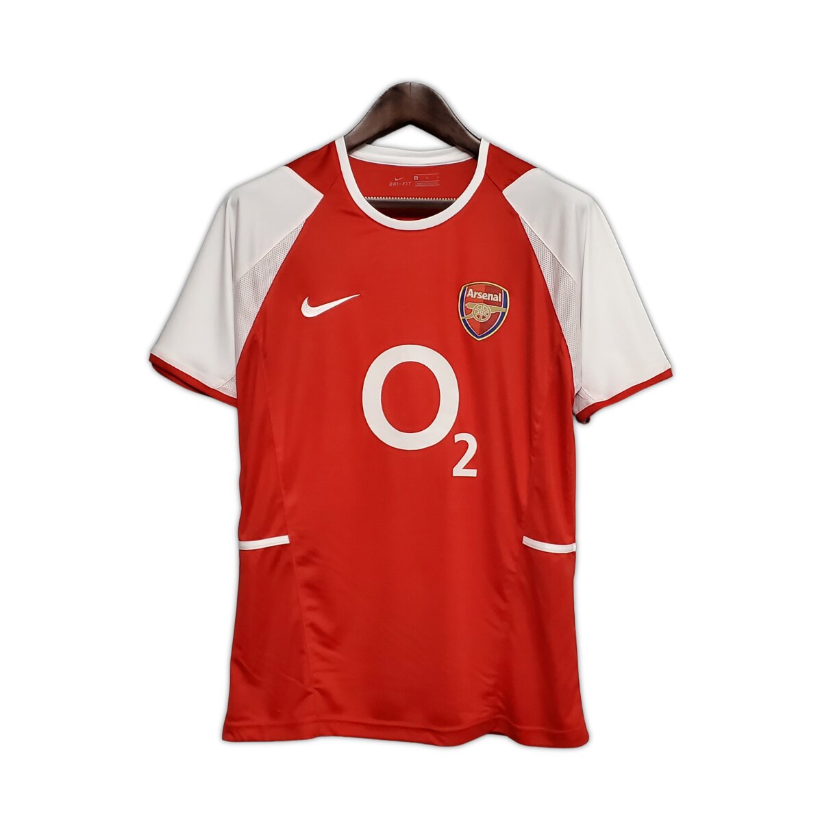 Camisa Retrô Arsenal I 2002/04 Masculino 1 Camisa Retrô Arsenal I 2002/04 Masculino