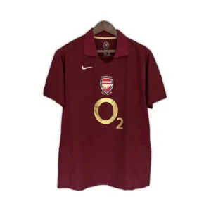 Camisa Retrô Arsenal I 2005/06 Masculino