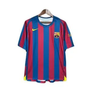 Camisa Retrô Barcelona I 2005/06 Masculino