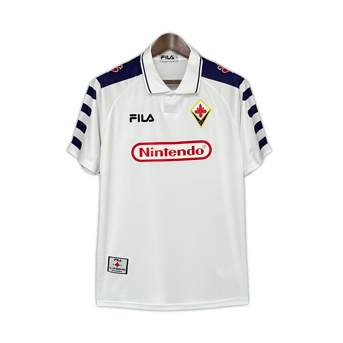 Camisa Retrô Fiorentina II 1998/99 Masculino 1 Camisa Retrô Fiorentina II 1998/99 Masculino