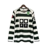 Camisa Retrô Manga Longa Sporting I 2002/03 Masculino