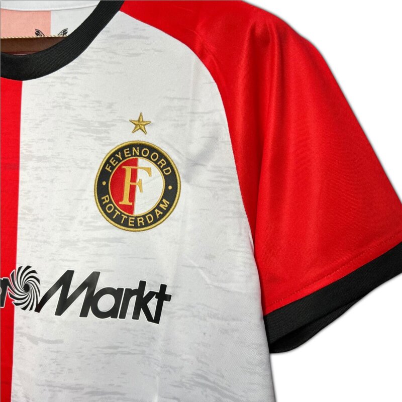 Camisa Feyenoord Rotterdam I 24/25 Masculino Torcedor - Image 3