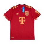 Camisa do Bayern de Munique 125 anos Anos Grená Masculino Torcedor