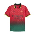 Camisa do Milan IV 2024/2025 Vermelho e Verde Marculina Torcedor