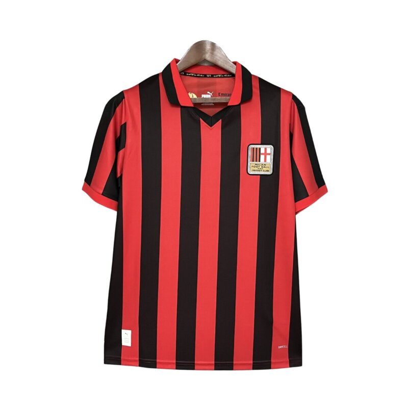 Camisa Milan 125 Anos Masculino Torcedor