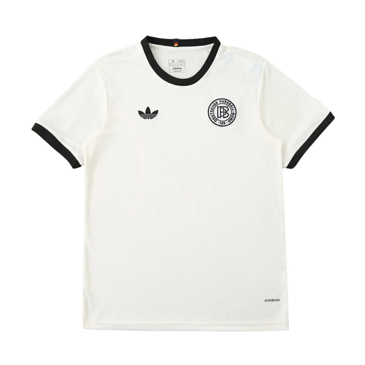 Camisa Alemanha 125 Anos Masculina Torcedor 1 Camisa Alemanha 125 Anos Masculina Torcedor Branca