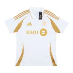 Camisa do Los Angeles FC Reserva 2025/2026 Branca e Dourada Masculina Torcedor