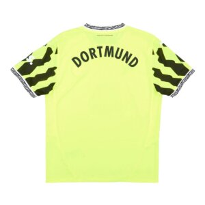 costas da camisa do borussia dortmund especial anos 90 amarela