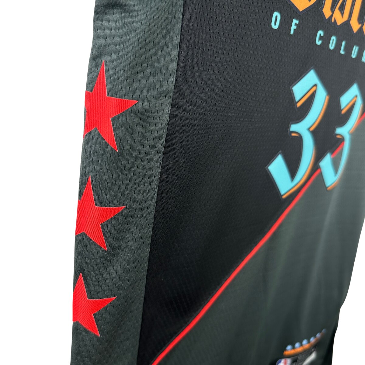 Regata NBA Washington Wizards City Edition 23/24 Swingman 8 Regata NBA Washington Wizards City Edition 23/24 Swingman - Imagem 8
