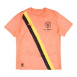 Camisa Goleiro Manchester City Mundial de Clubes 25/26 Masculina Torcedor com faixa diagonal amarelo e preto e design clássico retrô, edição especial 2025