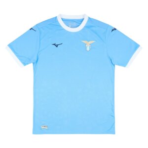 Camisa Lazio I 25/26 Masculina Torcedor na cor azul-claro com detalhes inspirados na Piazza del Campidoglio.