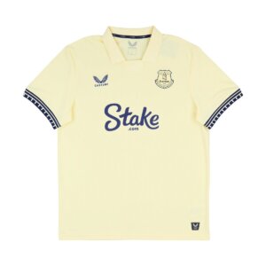 Camisa Away Everton 2025/26 gola polo canelada