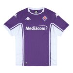 Camisa Fiorentina I 25/26 Masculina Torcedor - Manto titular violeta com detalhes brancos, tecnologia Pro KOMBAT e escudo aplicado.