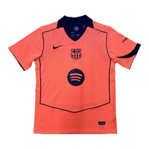 Terceira Camisa Barcelona 25/26 com template Total 90 retrô