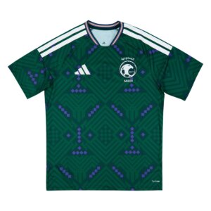 Camisa Arábia Saudita I 26/27 masculina torcedor verde
