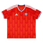 Camisa Chile I 26/27 masculina torcedor vermelha