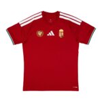 Camisa Hungria I 26/27 masculina torcedor vermelha