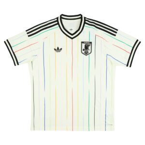 Camisa Japão II 26/27 Masculina Torcedor branca com detalhes vermelho e azul