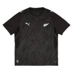 Camisa Nova Zelândia I 26/27 Masculina Torcedor preta uniforme titular All Whites