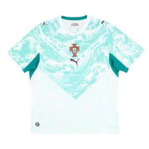 Camisa Portugal 2026 reserva verde masculina torcedor com detalhes modernos e escudo centralizado