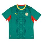 Camisa Senegal 2026 titular verde com detalhes amarelos e vermelhos uniforme reserva seleção Senegal Copa do Mundo 2026