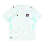 Camisa Seleção Áustria reserva 26/27 masculina branca com detalhes em vermelho design moderno torcedor