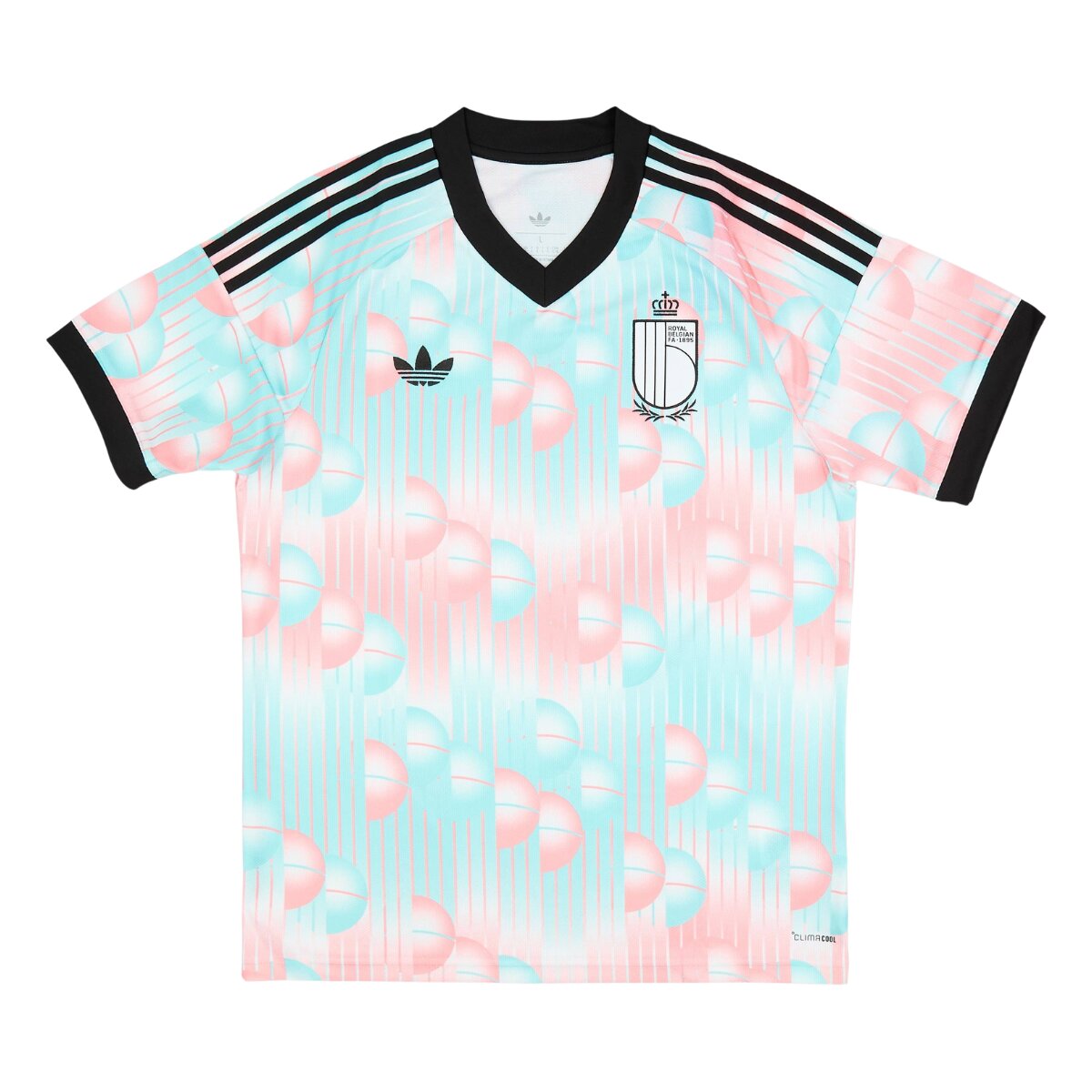 Camisa Bélgica II 26/27 Masculina Torcedor 1 Camisa Bélgica reserva 26/27 masculina com design artístico colorido e estilo moderno torcedor