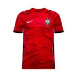 Camisa Coreia do Sul vermelha copa 2026 com design moderno e identidade nacional coreana