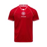 camisa Dinamarca 26/27 titular vermelha masculina