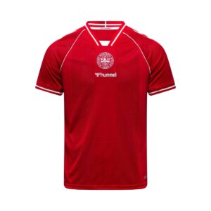 camisa Dinamarca 26/27 titular vermelha masculina