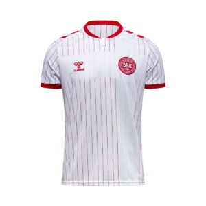 camisa Dinamarca reserva 2026 branca masculina