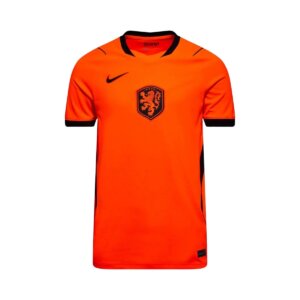 Camisa titular da Holanda 26/27 laranja com detalhes preto masculina torcedor