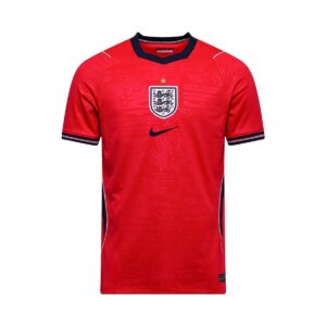 Camisa reserva da Inglaterra 26/27 vermelha com design moderno masculina torcedor