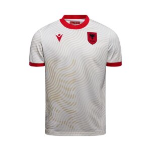 camisa Albânia reserva 2026 branca masculina