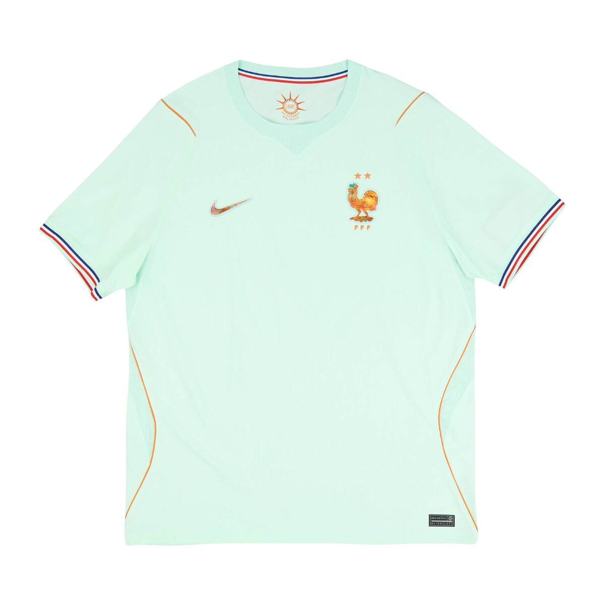 Camisa Fraça II 26/27 Masculina Torcedor 1 Camisa reserva da França 2026 verde acinzentado masculina torcedor