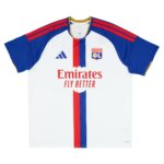 camisa titular Lyon 26/27 branca e azul