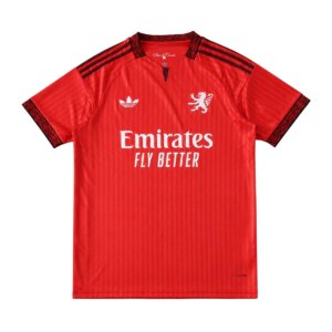 camisa reserva lyon 26/27 vermelha