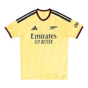 Terceira camisa do Arsenal 26/27 amarela