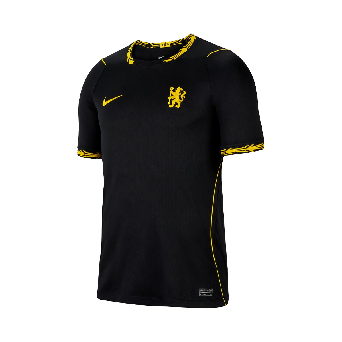 Camisa Chelsea II 26/27 Masculina Torcedor 1 Camisa Chelsea reserva 26/27 preta e dourada