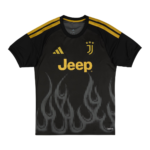 Terceira camisa Juventus 26/27 Preta e Dourada