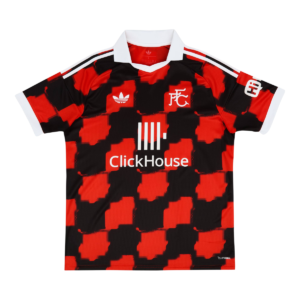 Camisa Fulham II 26/27 Masculina Torcedor preta e vermelha