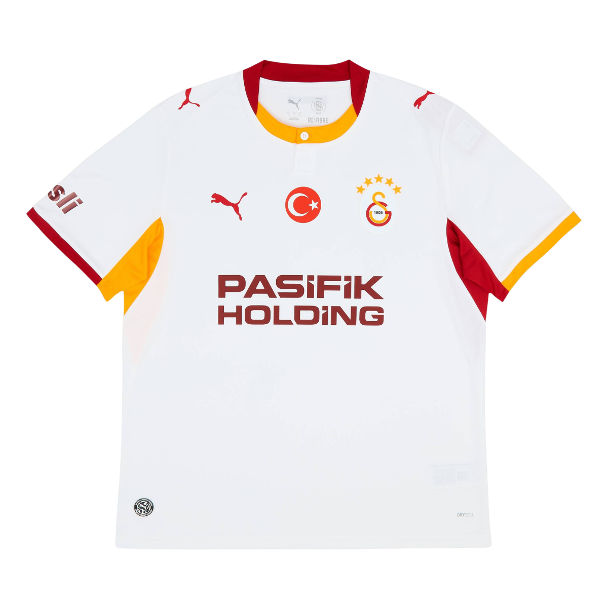 Camisa Galatasaray II 26/27 Masculina Torcedor 1 Camisa Galatasaray II 26/27 Masculina Torcedor branca
