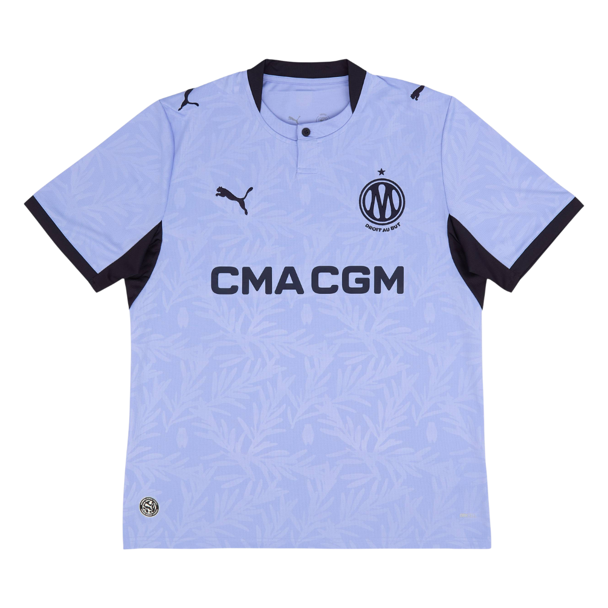 Camisa Olympique de Marseille III 26/27 Masculina Torcedor 1 Camisa Olympique de Marseille III 26/27 Masculina Torcedor lavanda