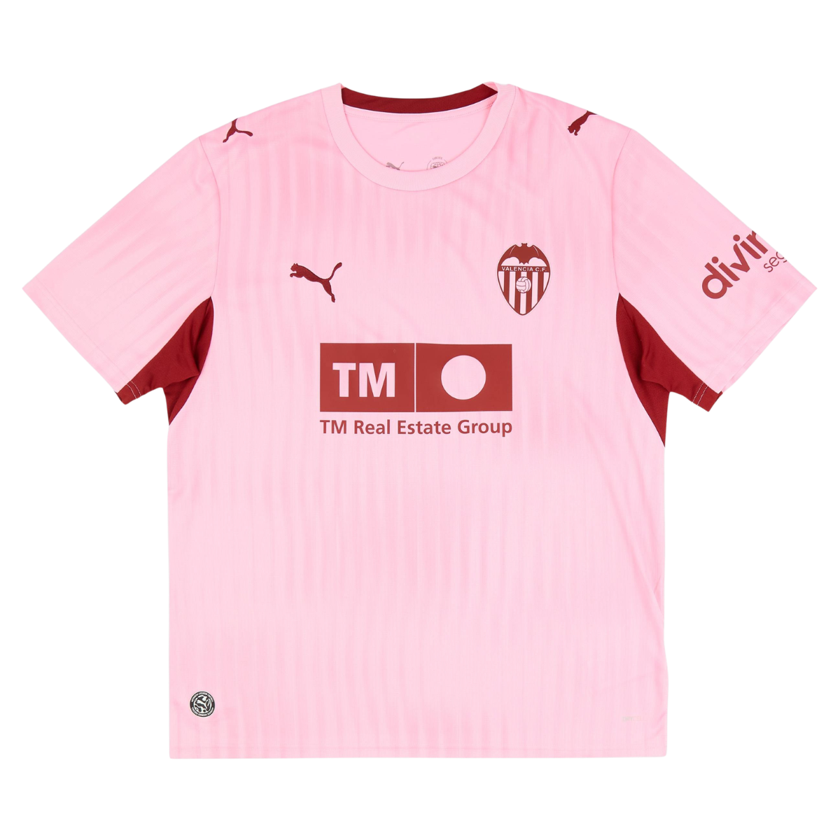 Camisa Valencia III 26/27 Masculina Torcedor 1 Camisa Valencia III 26/27 Masculina Torcedor rosa