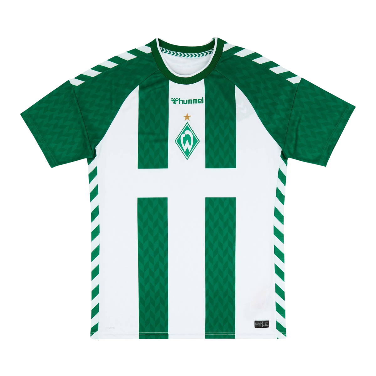 Camisa Werder Bremen I 26/27 Masculina Torcedor 1 Camisa Werder Bremen I 26/27 Masculina Torcedor verde e branca