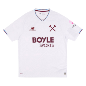 Camisa West Ham II 26/27 Masculina Torcedor branca