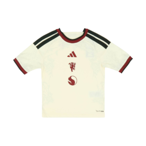 frente camisa kit infantil manchester united iii 26 27